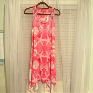 Pink Beach Coverup